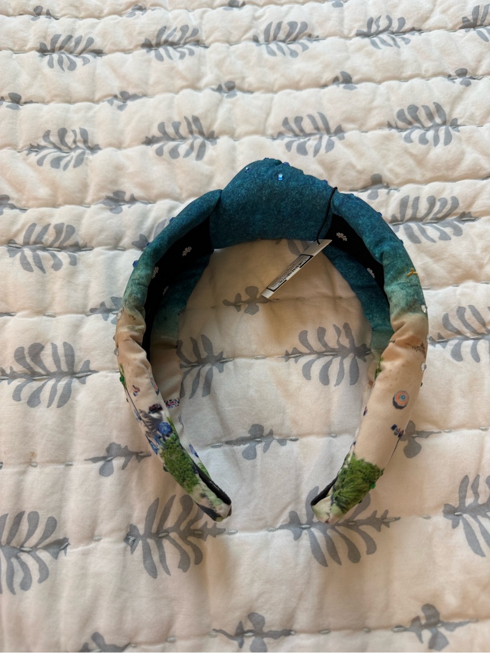 Lele Sadoughi X Gray Malin Knotted Maui Headband - Picture 2 of 5